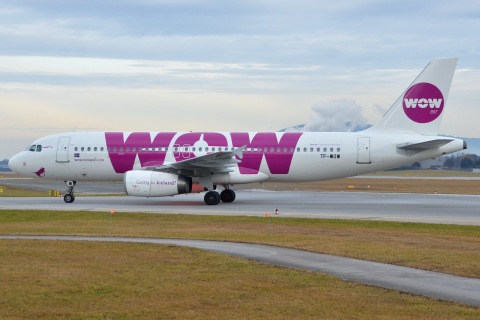 TF-WOW - A320-232 - Wow Air - SZG - 11-01-2014