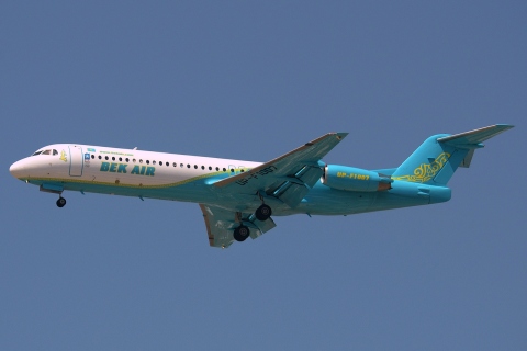 UP-F1007 - Fokker 100 - Bek Air - AYT - 26-08-2014