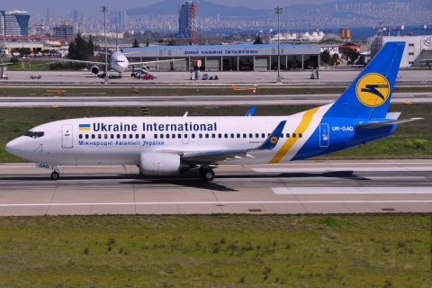 UR-GAQ - 737-33R(WL) - Ukraine International Airlines - IST - 01-04-2014
