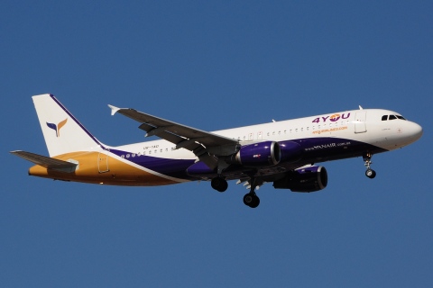UR-YAD - A320-211 - 4You Airlines - AYT - 23-08-2014b