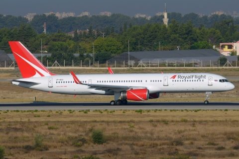 VP-BOO - 757-204(WL) - Royal Flight - AYT - 26-08-2014