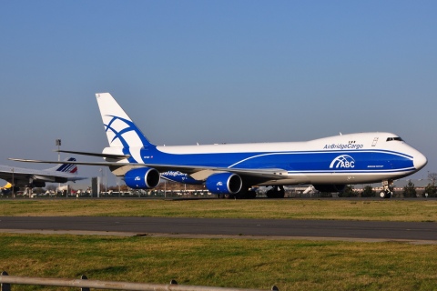 VQ-BLR - 747-8HVF - AirBridgeCargo - CDG - 16-03-2014