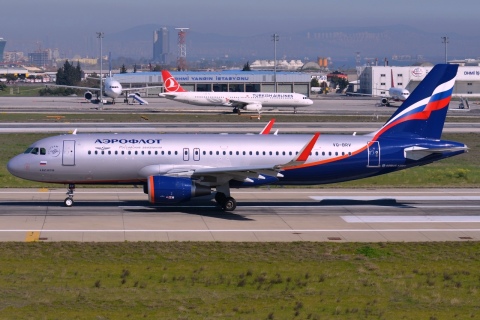 VQ-BRV - A320-214(WL) - Aeroflot _ Russian Airlines - IST - 31-03-2014