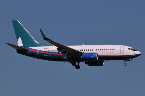 YI-AQL - 737-7BD(WL) - Iraqi Airways - IST - 30-03-2014