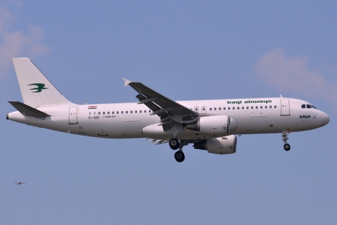 YI-ARD - A320-214 - Iraqi Airways - IST - 01-04-2014