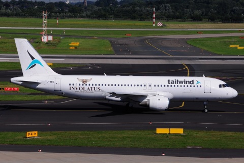 YL-BBC - A320-211 - Tailwind Airlines - DUS - 19-07-2014