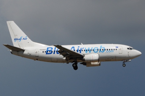 YR-BAG - 737-5L9 - Blue Air - FCO - 17-06-2014
