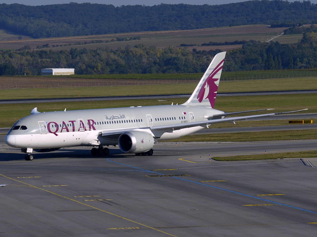 A7-BCV - 787-8 Dreamliner - Qatar Airways - VIE - 01-10-2015