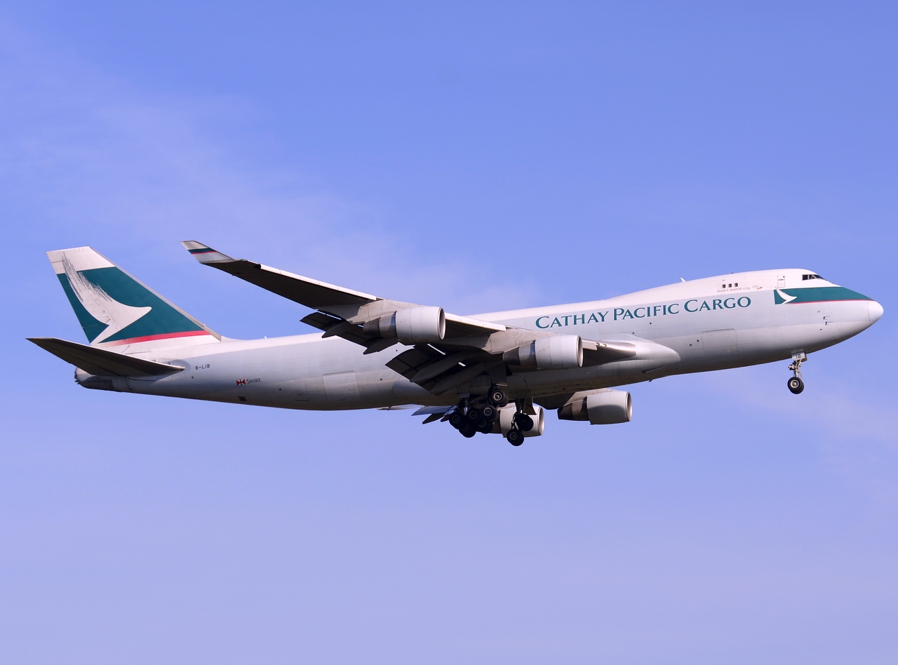 B-LIB - 747-467F(ER) - Cathay Pacific Airways - FRA - 19-04-2015