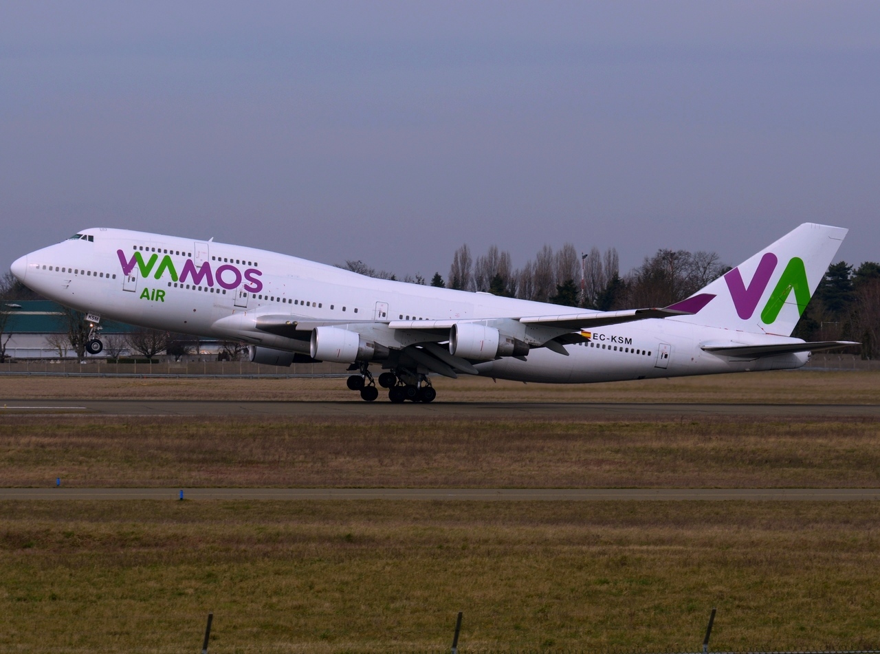 EC-KSM - 747-412 - Wamos Air - ORY - 07-03-2015