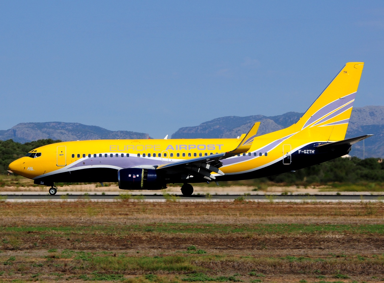 F-GZTH - 737-73S(WL) - ASL Airlines France - PMI - 22-08-2015