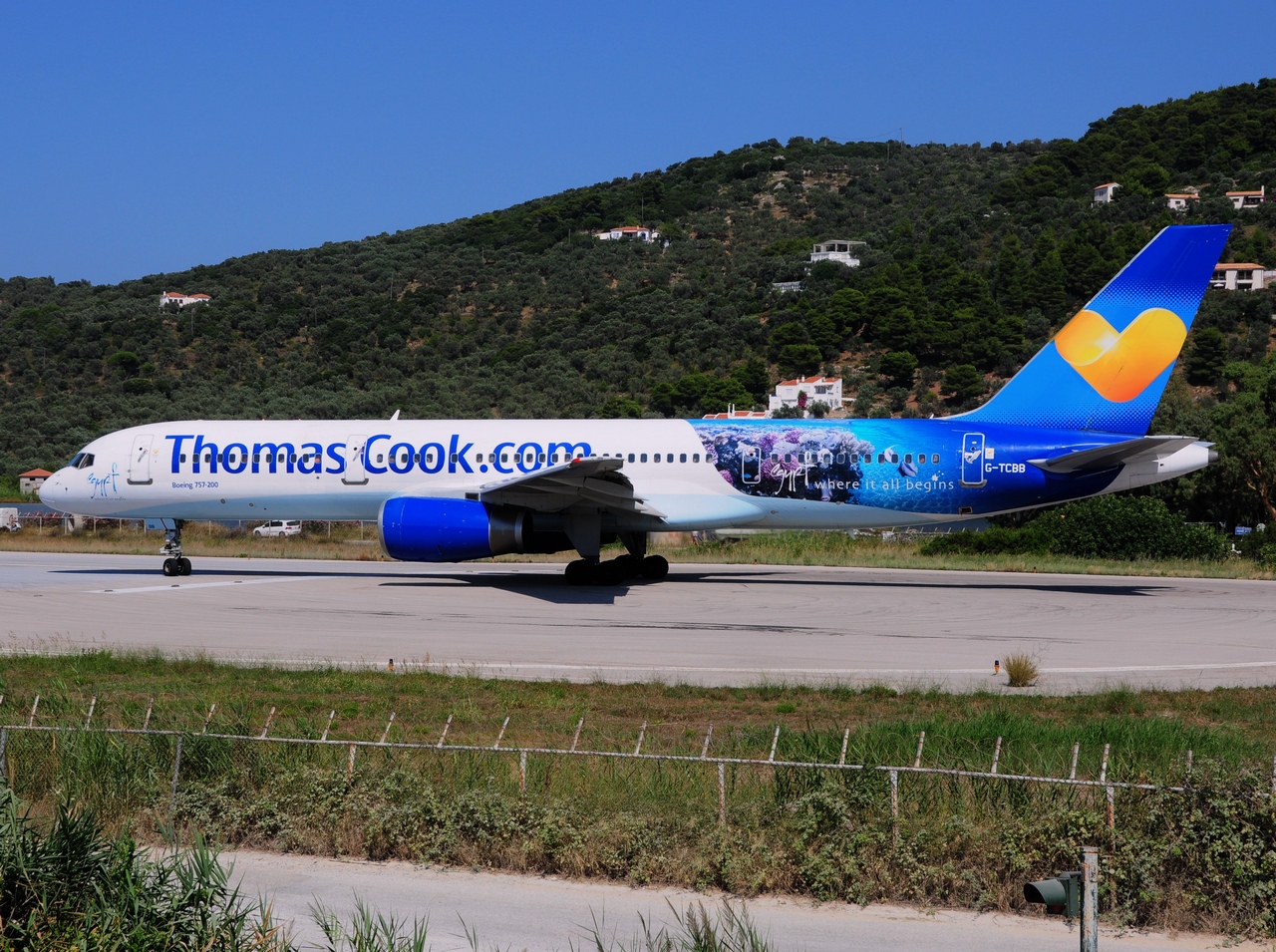 G-TCBB - 757-236 - Thomas Cook Airlines - JSI - 24-07-2015c