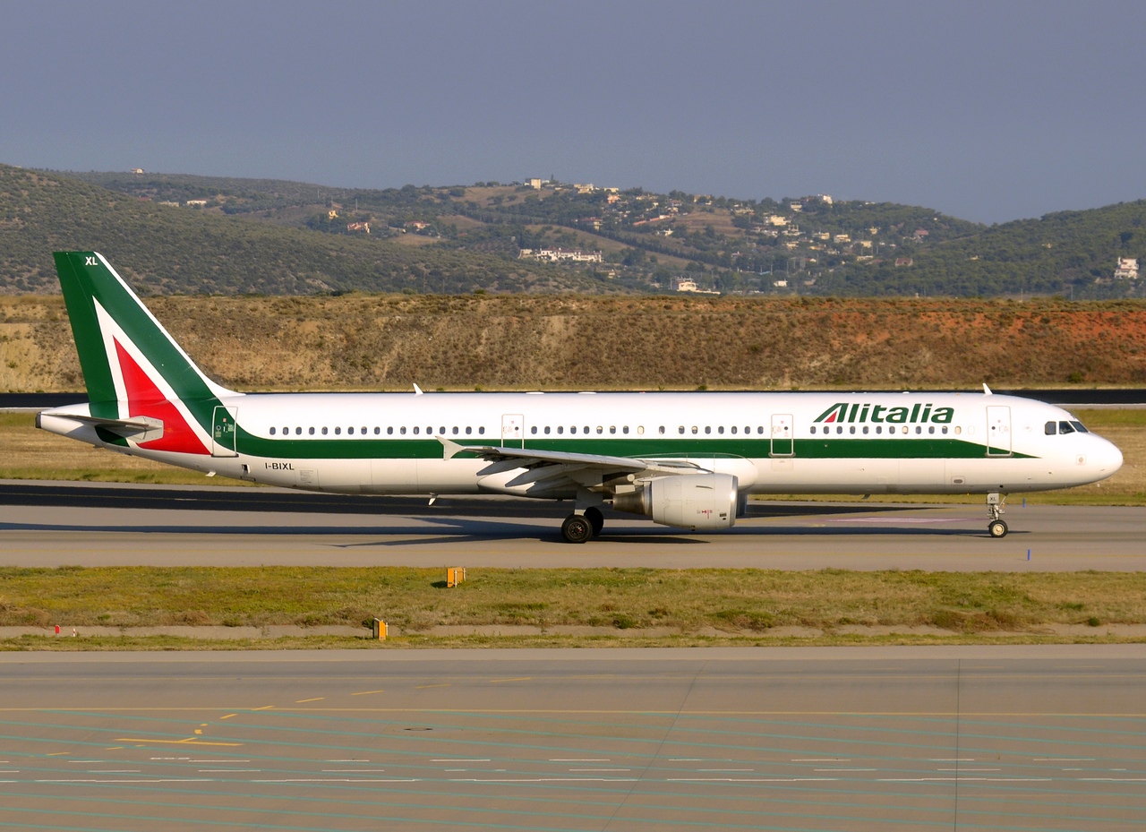 I-BIXL - A321-112 - Alitalia - ATH - 23-07-2015