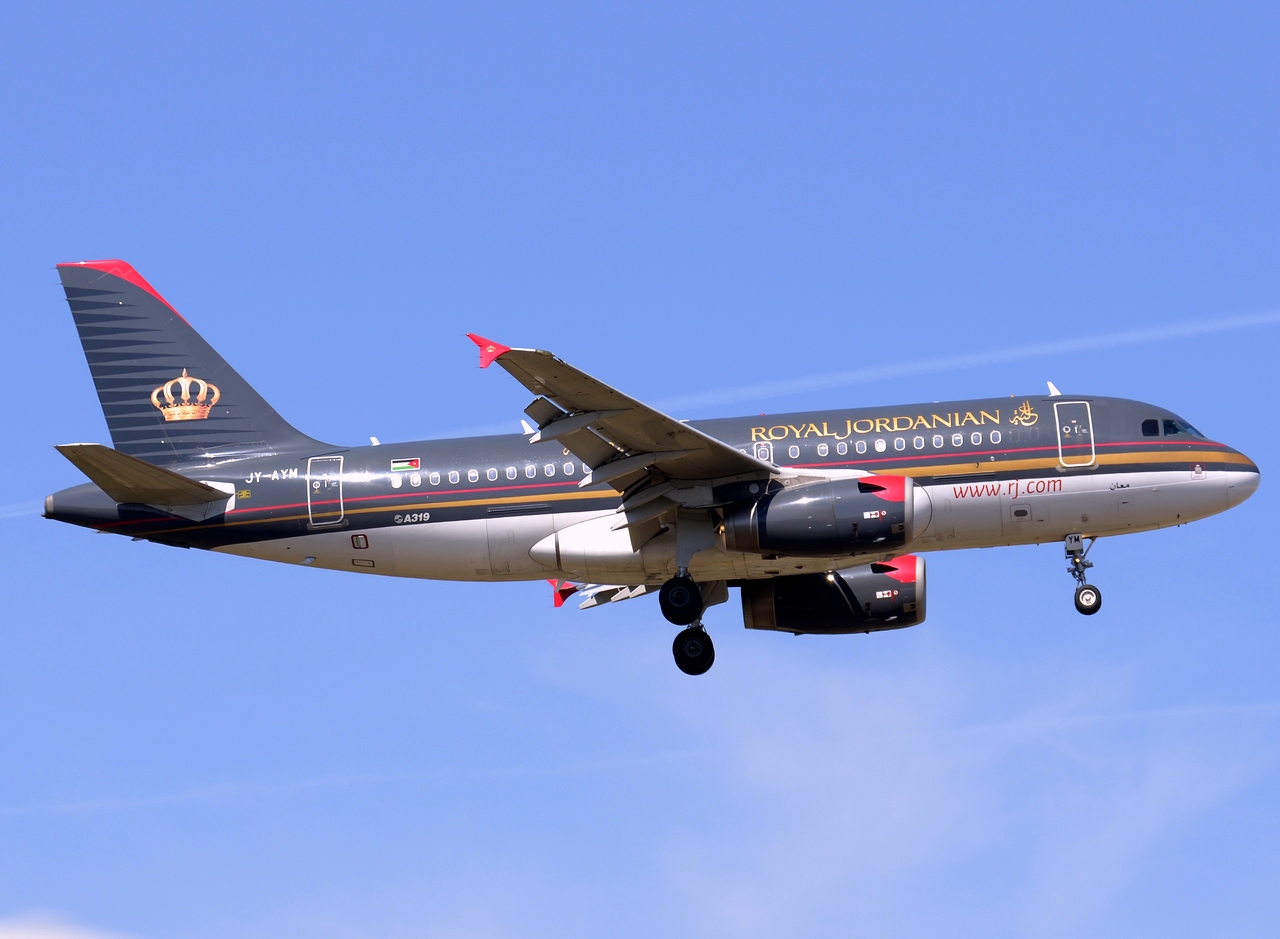JY-AYM - A319-132 - Royal Jordanian - FRA - 19-04-2015