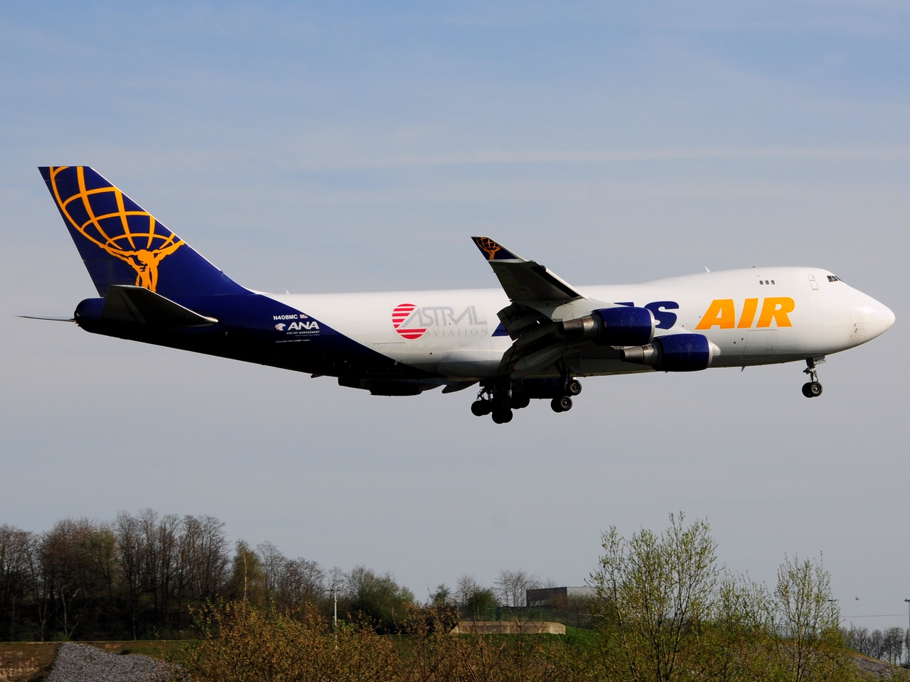 N408MC - 747-47UF - Atlas Air - LGG - 15-04-2015