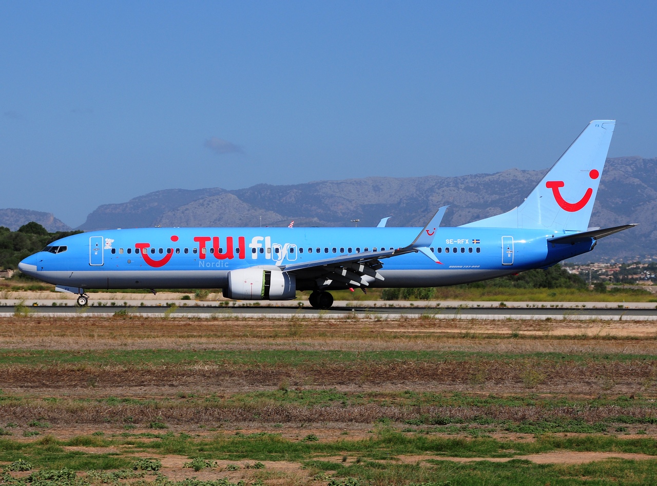 SE-RFX - 737-8K5(WL) - TUIFly Nordic - PMI - 24-08-2015