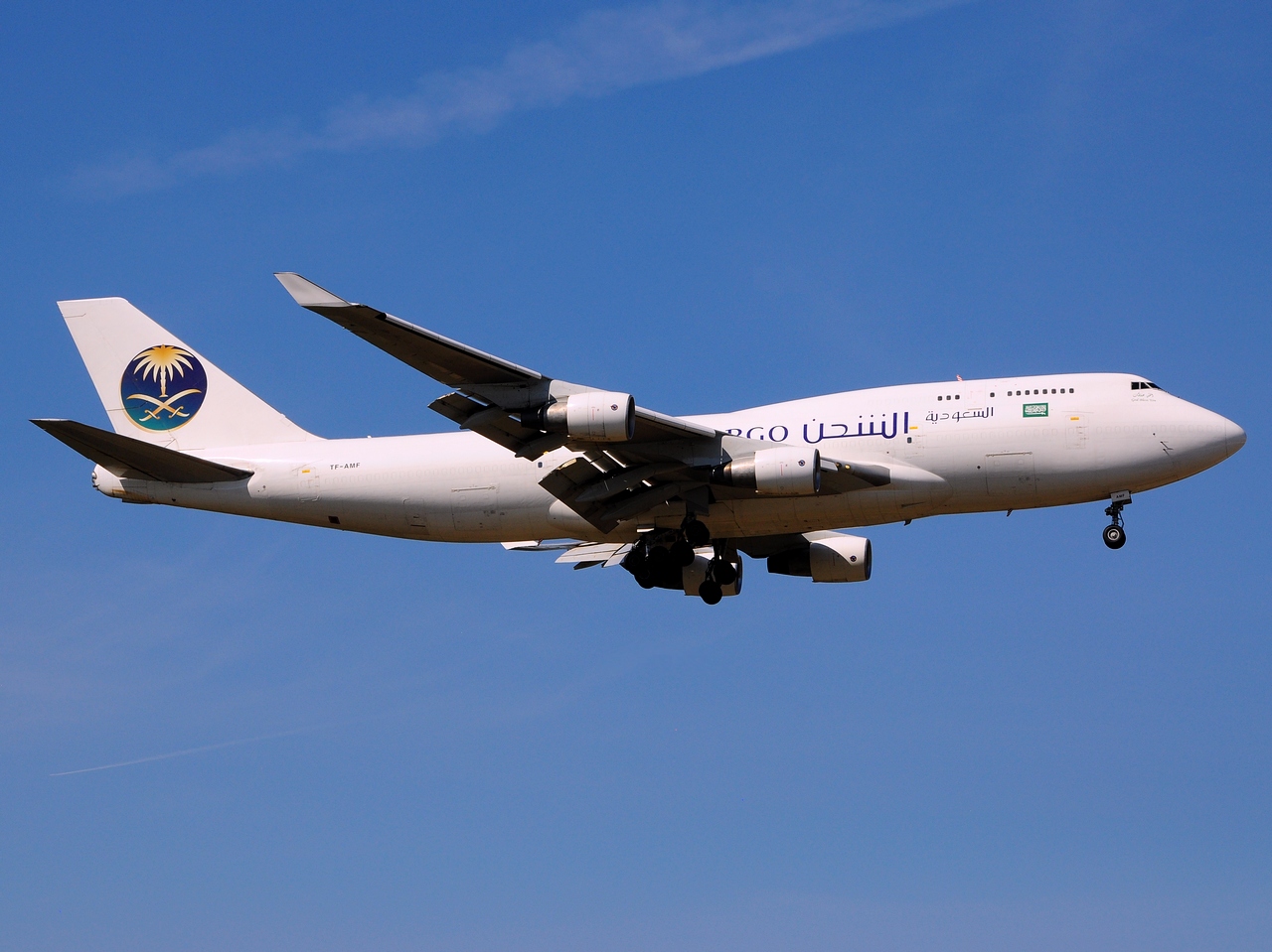 TF-AMF - 747-412 - Saudi Arabian Airlines - FRA - 19-04-2015