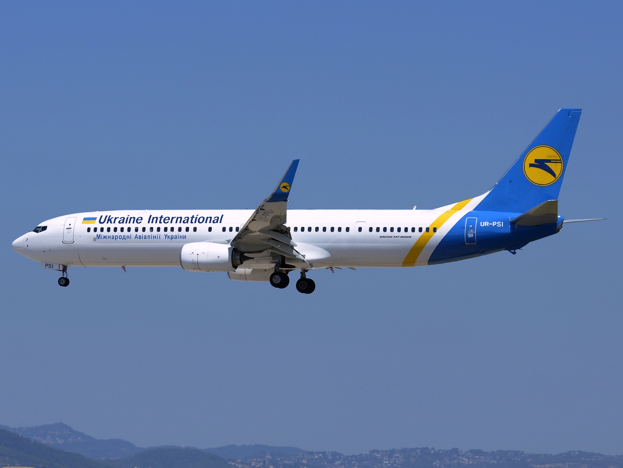 UR-PSI - 737-9KV(ER)(WL) - Ukraine International Airlines - BCN - 29-06-2015