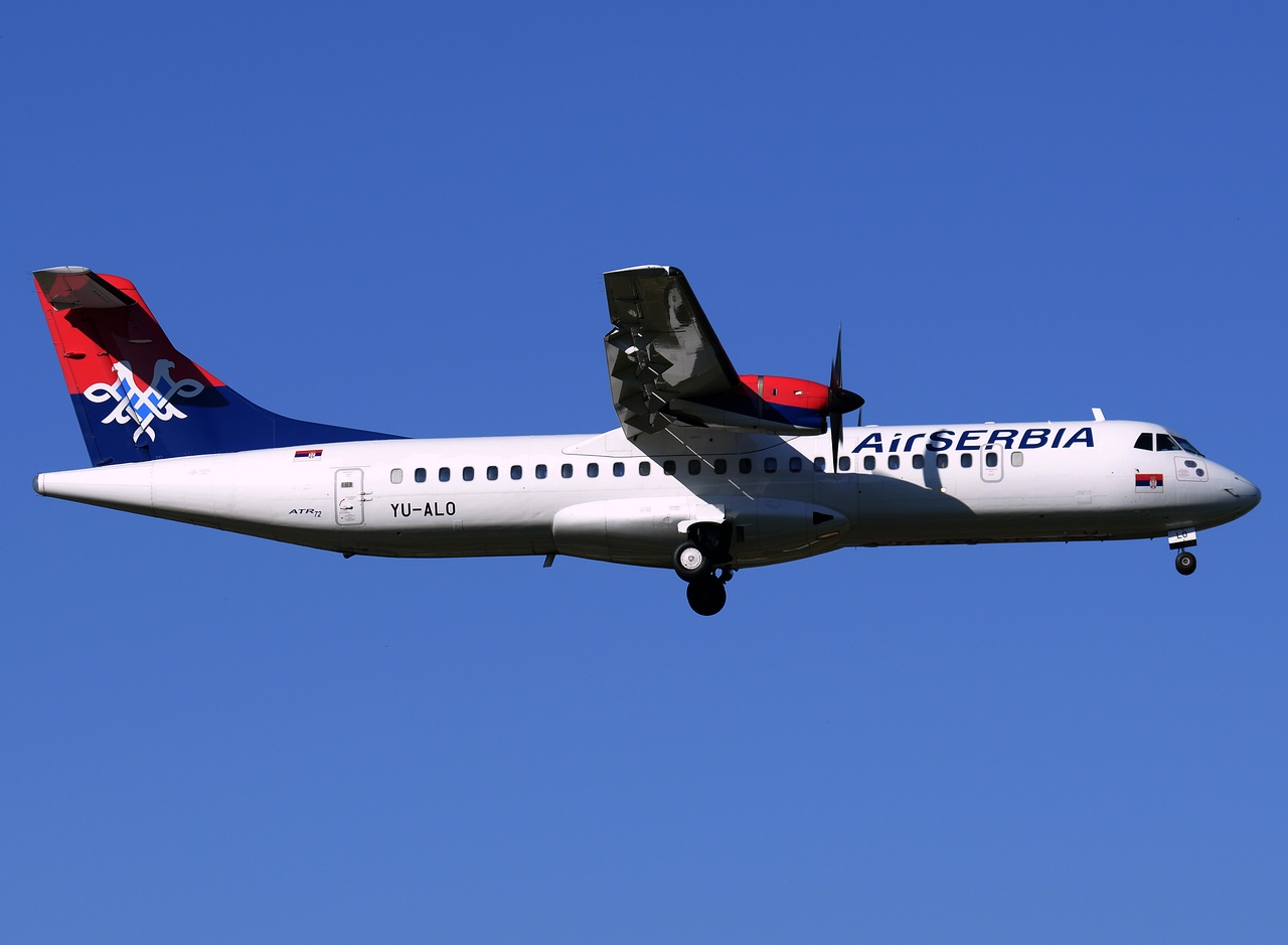 YU-ALO - ATR 72-202 - Air Serbia - TIV - 12-07-2015