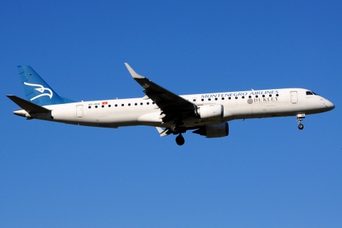 4O-AOB - ERJ-195LR (ERJ-190-200 LR) - Montenegro Airlines - TIV - 11-07-2015