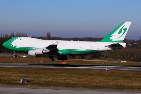 4X-ICA - 747-4EVF(ER) - Cargo Air Lines - LGG - 08-03-2015