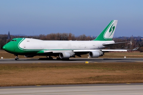 4X-ICA - 747-4EVF(ER) - Cargo Air Lines - LGG - 08-03-2015b