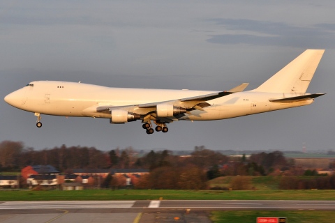 4X-ICB - 747-412F - Cargo Air Lines - LGG - 20-12-2015