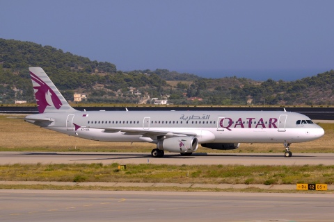 A7-AIA - A321-231 - Qatar Airways - ATH - 23-07-2015