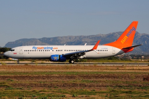 C-FFPH - 737-81D(WL) - Sunwing Airlines - PMI - 22-08-2015