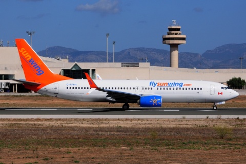 C-FFPH - 737-81D(WL) - Sunwing Airlines - PMI - 25-08-2015
