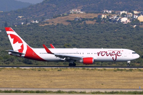 C-GHLU - 767-36N(ER)(WL) - Air Canada Rouge - ATH - 29-07-2015