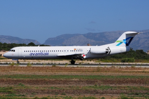 D-AOLG - Fokker 100 - Avanti Air - PMI - 24-08-2015
