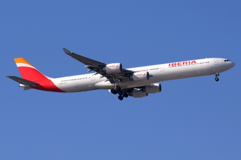 EC-LEU - A340-642 - Iberia - MAD - 16-03-2015