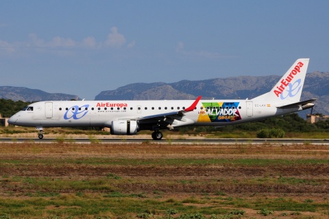 EC-LKX - ERJ-195LR (ERJ-190-200 LR) - Air Europa - PMI - 22-08-2015