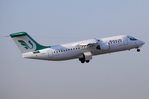 EP-MOB - BAe 146-300 - Mahan Airlines - THR - 03-10-2015c