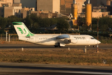 EP-MOK - BAe 146-300 - Mahan Airlines - THR - 06-10-2015