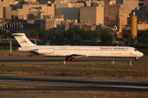 EP-ZAA - MD-82 - Zagros Air - THR - 06-10-2015