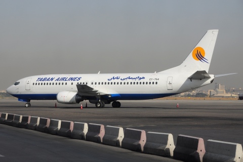 EY-754 - 737-4Q8 - Taban Airlines - MHD - 04-10-2015