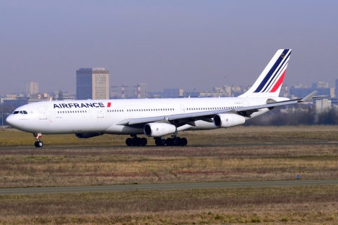 F-GLZJ - A340-313 - Air France - ORY - 07-03-2015
