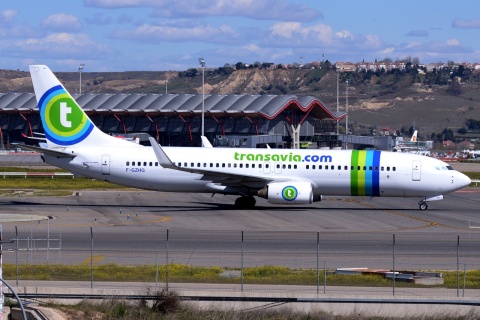 F-GZHG - 737-8K2(WL) - Transavia France - MAD - 14-03-2015