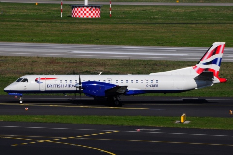 G-CDEB - Saab 2000 - BA Cityflyer - DUS - 15-04-2015