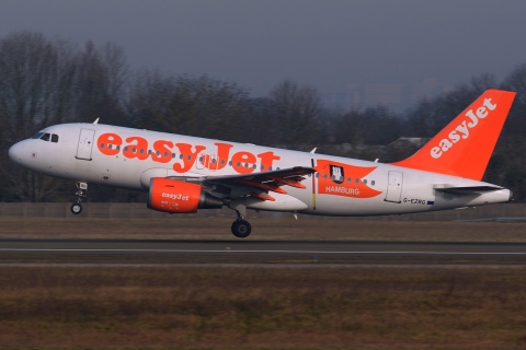G-EZBG - A319-111 - easyJet - ORY - 07-03-2015