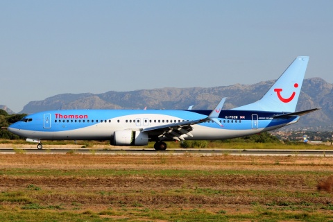 G-FDZW - 737-8K5(WL) - Thomson Airways - PMI - 22-08-2015