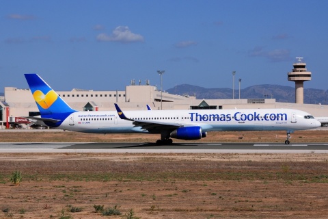 G-JMAB - 757-3CQ(WL) - Thomas Cook Airlines - PMI - 25-08-2015