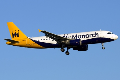 G-ZBAR - A320-214 - Monarch Airlines - BCN - 28-06-2015