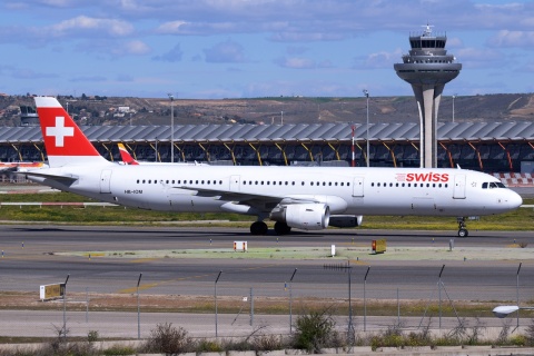 HB-IOM - A321-212 - Swiss - MAD - 14-03-2015