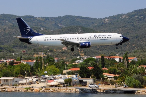 I-BPAC - 737-4K5 - Blue Panorama Airlines - JSI - 28-07-2015