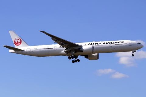 JA731J - 777-346(ER) - Japan Airlines - FRA - 18-04-2015
