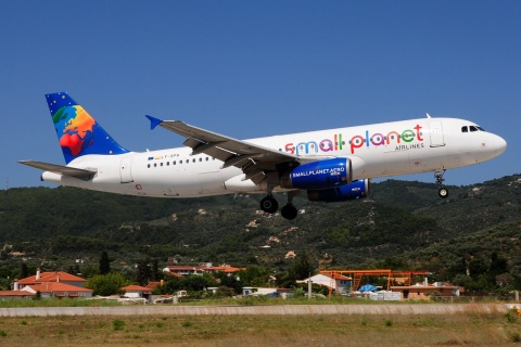 LY-SPA - A320-232 - Small Planet Airlines - JSI - 24-07-2015