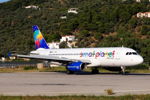 LY-SPD - A320-232 - Small Planet Airlines - JSI - 24-07-2015